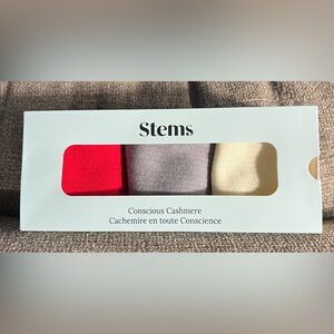 Stems Cashmere Socks 3 Pack